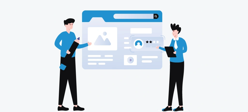 Review Website Content and Page Structure