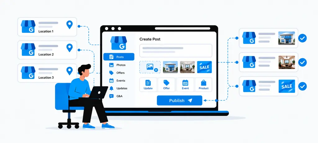 How Do You Manage GBP Content Across Multiple Locations