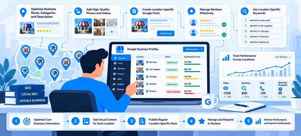 How to Optimize Google Business Profiles for Multiple Locations