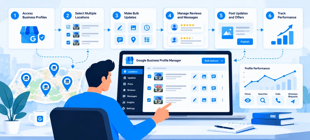 How to Manage Multiple Google Business Profiles Step by Step