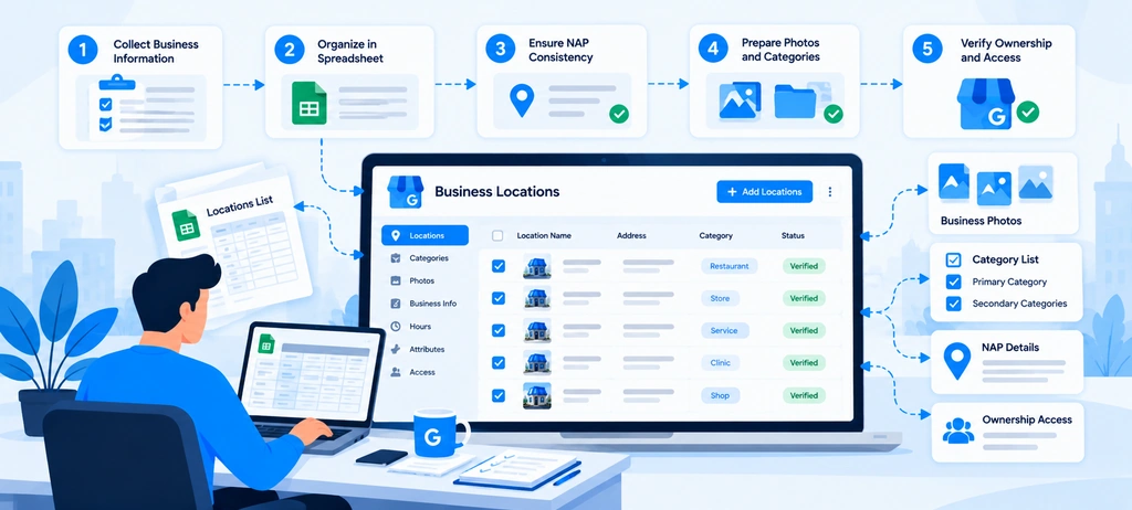 How to Prepare Business Locations for Bulk Management